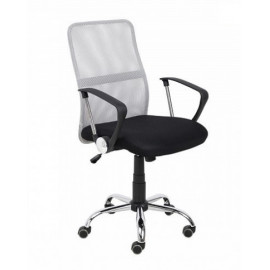 Кресло поворотное GAMMA, (серый+черный)